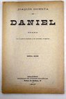 Daniel drama en cuatro actos y en prosa / Joaqun Dicenta