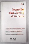 Doa Berta / Leopoldo Alas