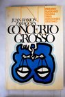 Concerto grosso / Juan Ramn Zaragoza