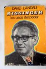 Kissinger / David Landau