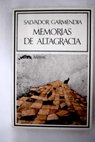 Memorias de Altagraca / Salvador Garmendia