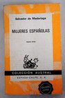 Mujeres españolas / Salvador de Madariaga