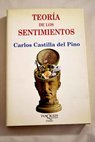 Teoría de los sentimientos / Carlos Castilla del Pino