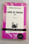 Libro de poemas 1921 / Federico Garca Lorca