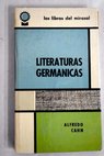 Literaturas germnicas / Alfredo Cahn
