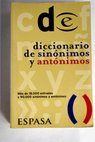 Diccionario de sinnimos y antnimos