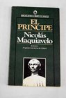 El príncipe / Nicolás Maquiavelo