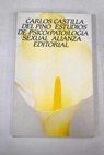 Estudios de psico pato loga sexual / Carlos Castilla del Pino