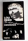Canciones / Lou Reed