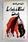 La familia de Pascual Duarte / Camilo Jos Cela