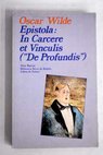 De profundis epistola In carcere et vinculis / Oscar Wilde