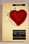 Del amor / Alain De Botton