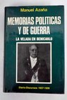 Memorias políticas y de guerra tomo IV / Manuel Azaña