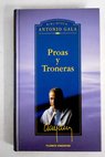 Proas y troneras / Antonio Gala
