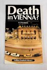 Death in Vienna / Rowlands K E Aldridge Barney