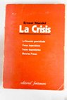 La crisis / Ernest Mandel