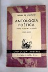 Antologa potica / Miguel de Unamuno