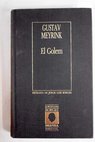 El Golem / Gustav Meyrink