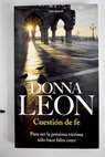 Cuestin de fe / Donna Leon
