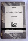 Odas Epodos / Quinto Horacio Flaco