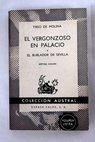 El vergonzoso en palacio El burlador de Sevilla / Tirso de Molina
