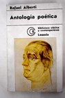 Antologa potica 1924 1952 / Rafael Alberti