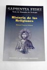 Historia de las religiones / Manuel Guerra Gómez
