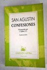 Confesiones / San Agustn