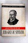 Antología / Juan Ginés de Sepúlveda