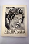 Ars Hispaniae historia universal del arte hispnico tomo XIII escultura del siglo XVI / J M Azcrate