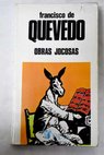 Obras jocosas / Francisco de Quevedo y Villegas