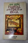 Manual de los vinos de Rioja / José Peñin