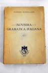 Novsima Gramtica italiana / Alfredo Petroccione