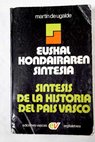 Síntesis de la Historia del País Vasco / Martín de Ugalde