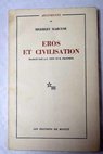 Eros et civilisation / Herbert Marcuse
