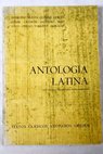 Antología latina con notas y vocabulario de instituciones