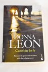 Cuestión de fe / Donna Leon