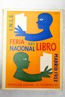 Catálogo Feria Nacional del Libro