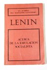 Acerca de la emulacin socialista / Vladimir Ilich Lenin