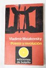Poesa y revolucin / Vladimir Mayakovsky