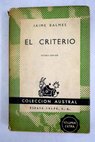 El criterio / Jaime Balmes