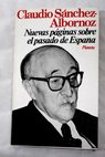 Nuevas páginas sobre el pasado de España / Claudio Sánchez Albornoz