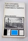 Los conceptos elementales del materialismo histórico / Marta Harnecker