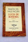 Luces de bohemia esperpento / Ramn del Valle Incln