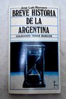 Breve historia de la Argentina / Jos Luis Romero