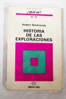 Historia de las exploraciones / Hubert Deschamps