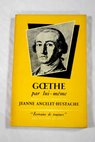 Goethe par lui mme