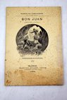 Don Juan pequeo poema / Ramn de Campoamor