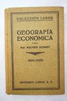 Geografía económica / Walther Schmidt