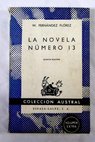 La novela número 13 / Wenceslao Fernández Flórez